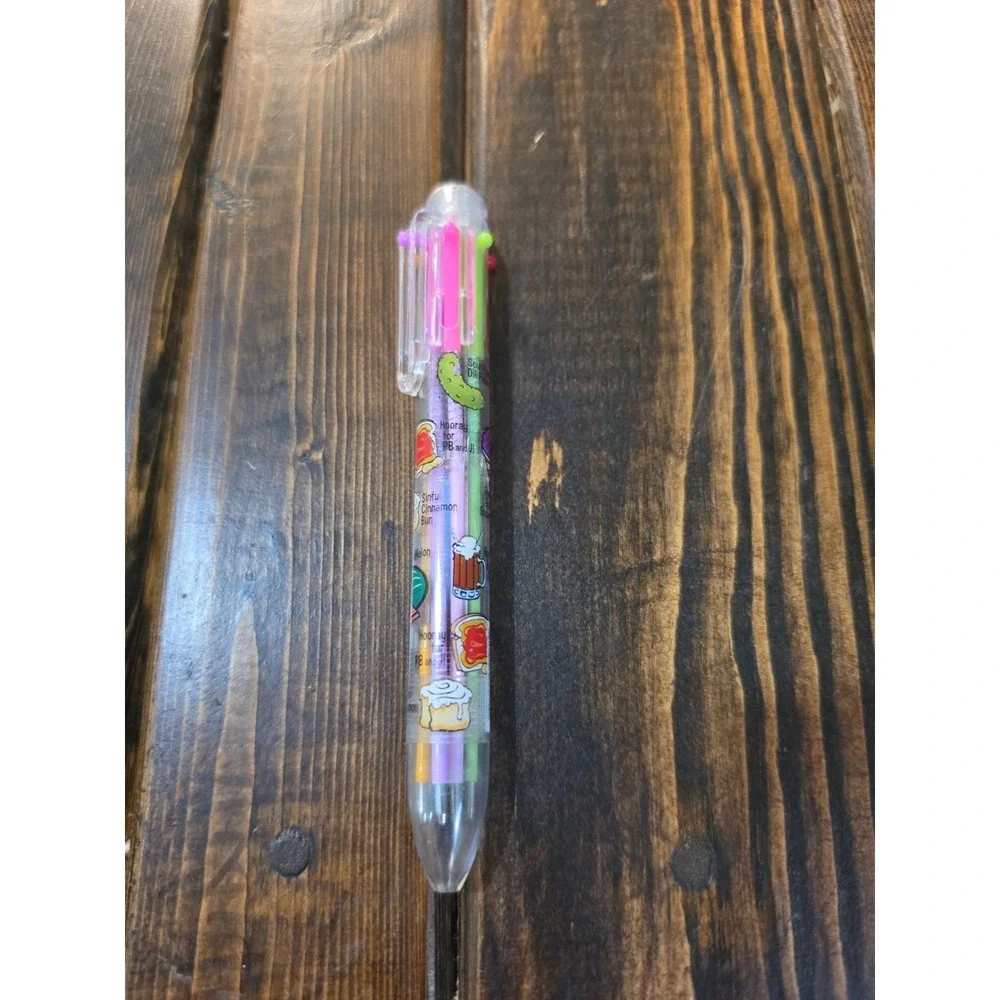 Vintage Style Scratch and Sniff Multicolor Ink Pen Fruity Scents CUTE!